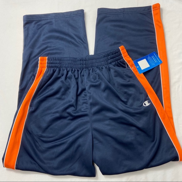 NEW Champion Mens Navy Blue Athletic Pants - Picture 3 of 9